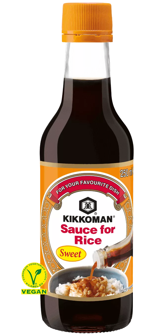 Kikkoman Sås för ris - sött 250 ml glasflaska