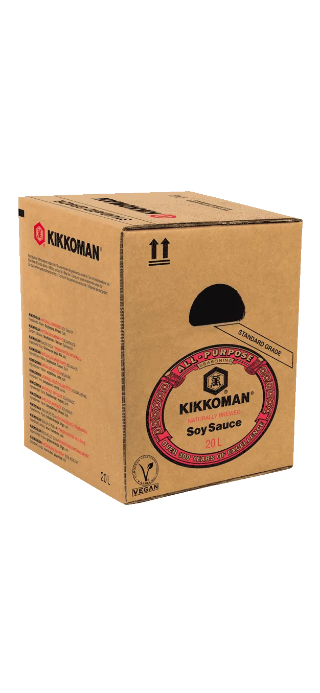 Kikkoman naturligt bryggd sojasås (OEM) 20 L bag-in-box
