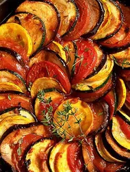 Saffransdoftande Ratatouille