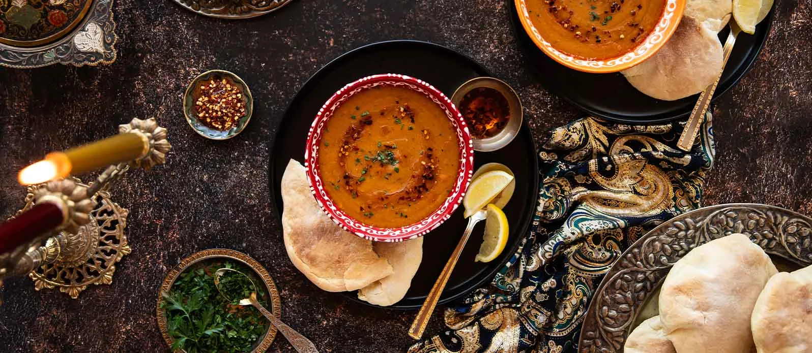 Turkisk soppa med röda linser och morot