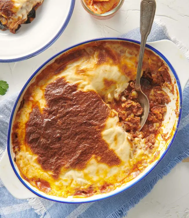 Kimchi moussaka