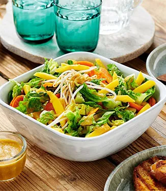 Sallad med mango och morot