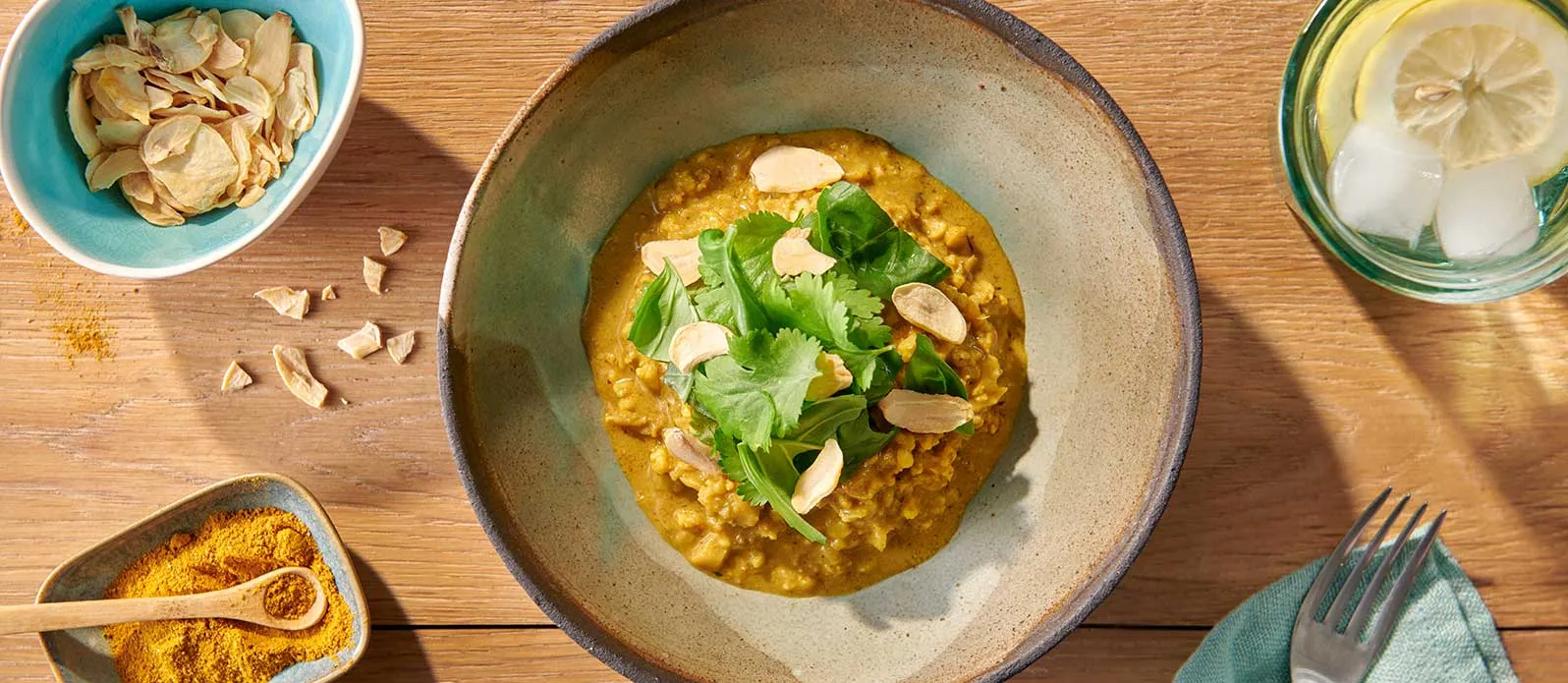 Kokos-curry blomkålsris