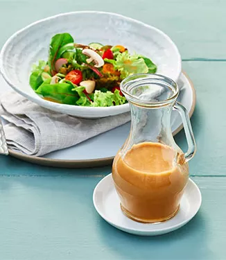 Ponzudressing för grönsallad