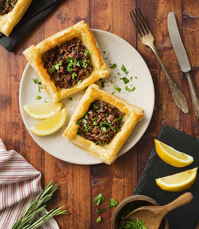 Köttpaj i japansk stil