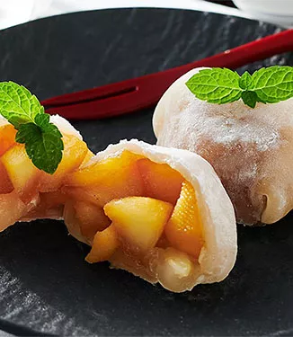 Enkel mochi med äpple