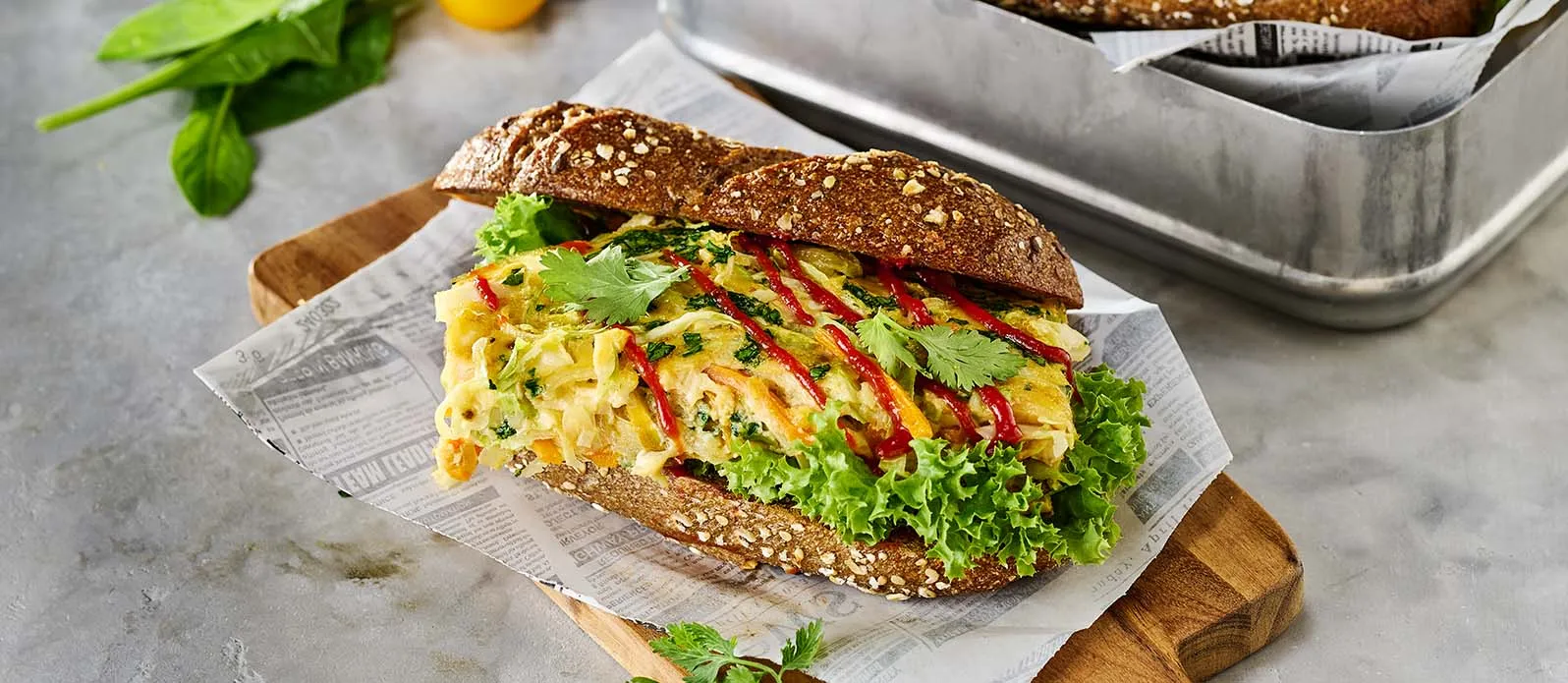Gilgeori toast (street food macka)