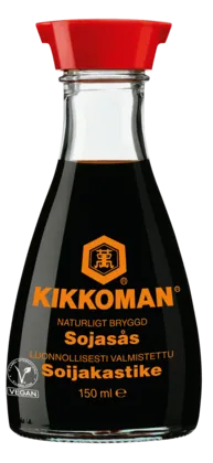 Kikkoman naturligt bryggd sojasås 150 ml bordsflaska