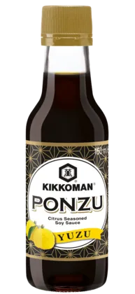 Kikkoman Ponzu - en blandning av sojasås, ättika och yuzu-fruktjuice