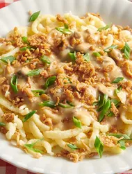 Kryddig ost spaetzle