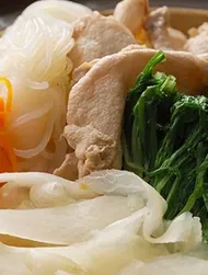 Daikon radish shabu-shabu