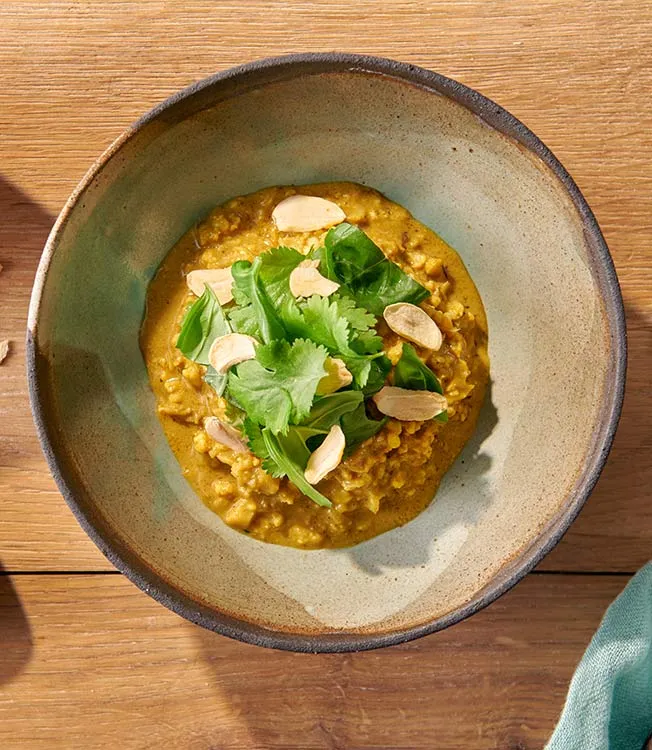 Kokos-curry blomkålsris