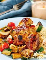 BBQ Chicken Wings med peppar