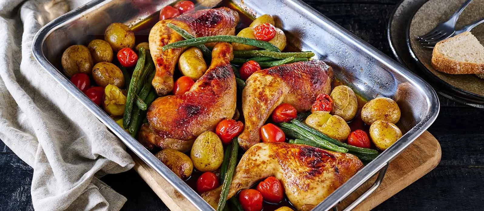 Kycklingben med soja & honung