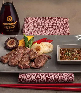 Yakiniku – Entrecôte på yakinikuvis