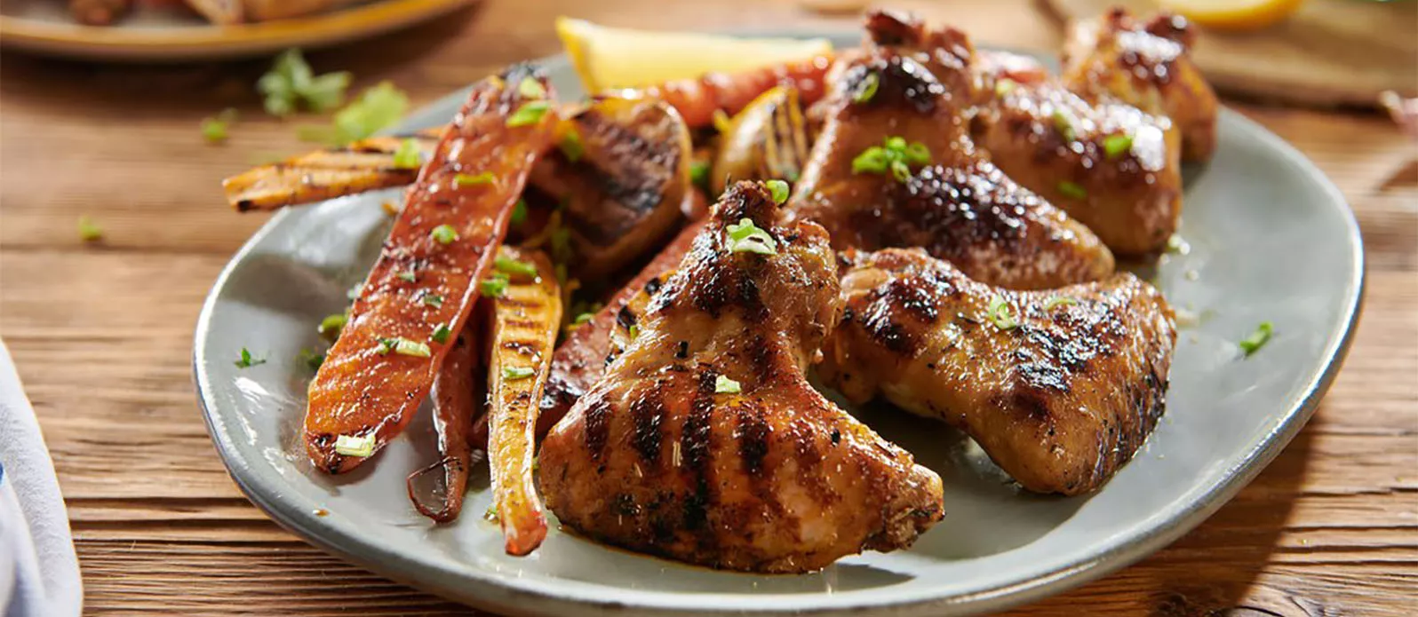 Kycklingvingar med soja & honung