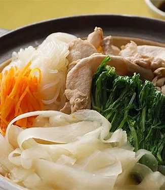 Daikon radish shabu-shabu