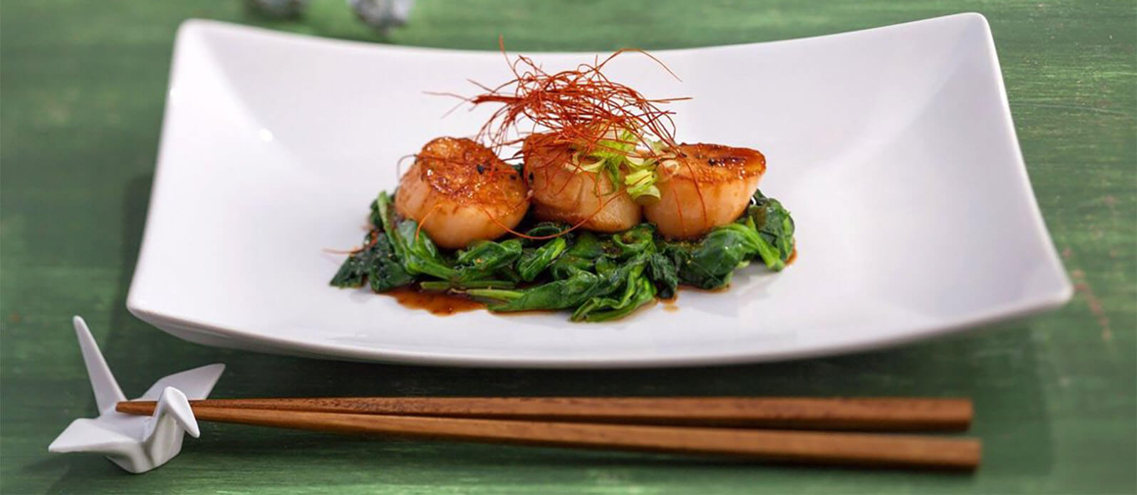 Hotategai shichimi-shoyu yaki – Grillade pilgrimsmusslor med shichimi- eller chilikryddad sojasås
