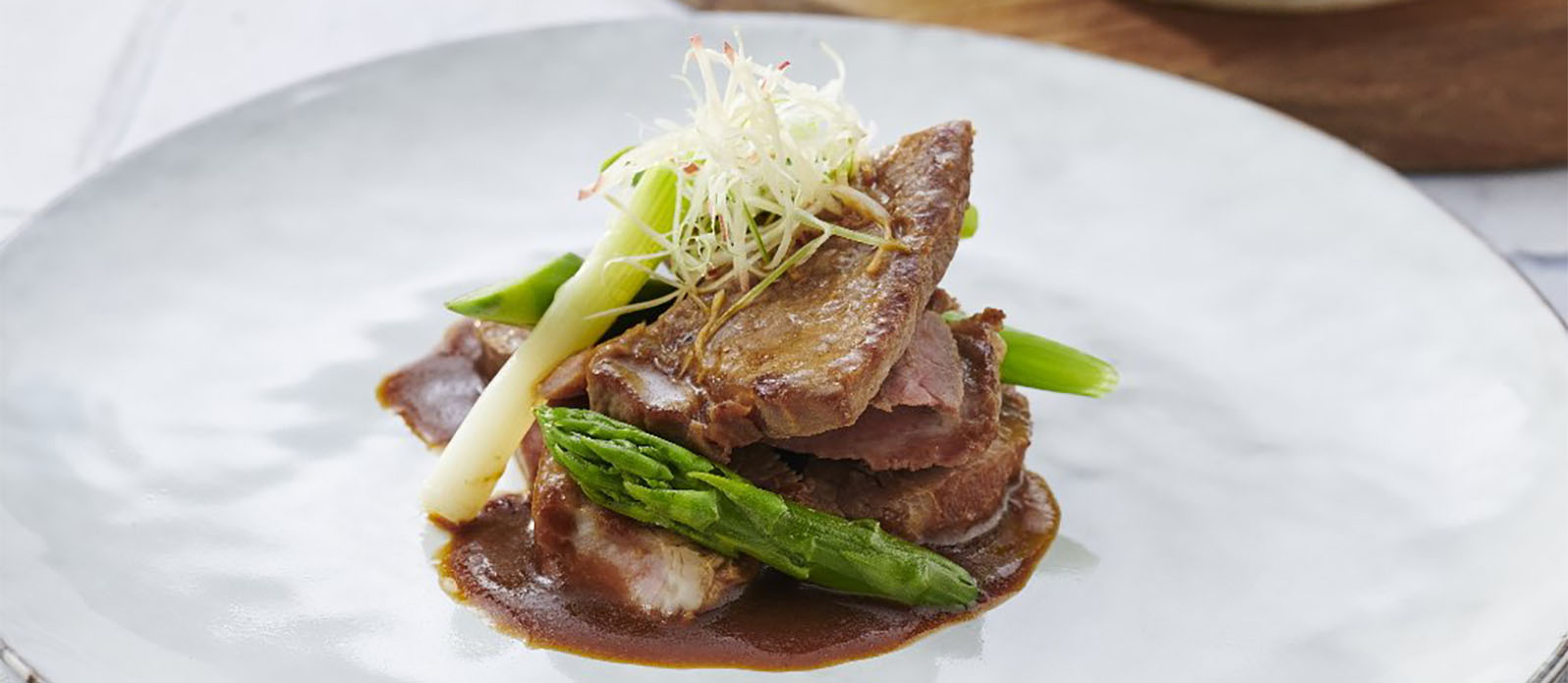 Fläskkotletter med asiatisk ingefärssås