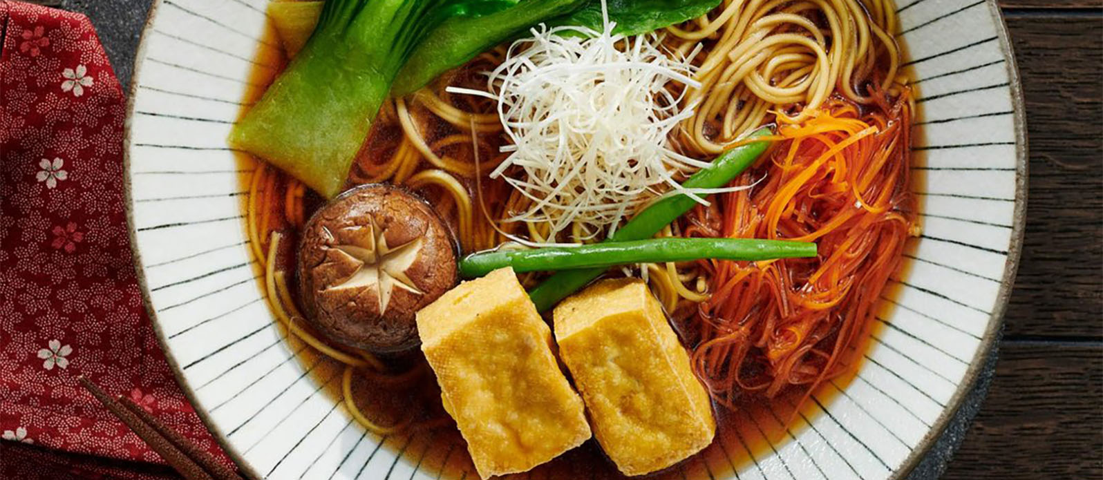 Japansk vegetarisk ramen