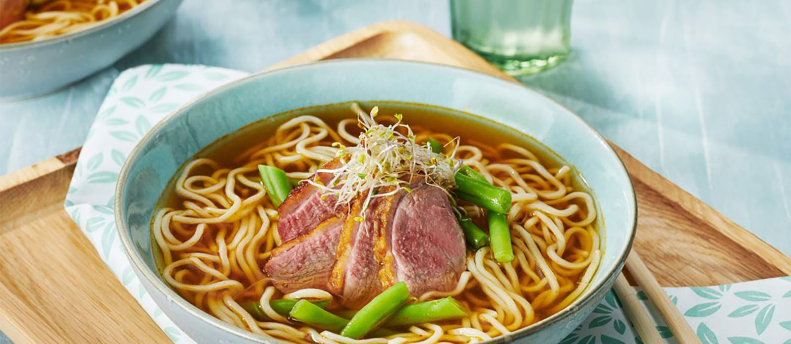 Ramen med Teriyaki och anka