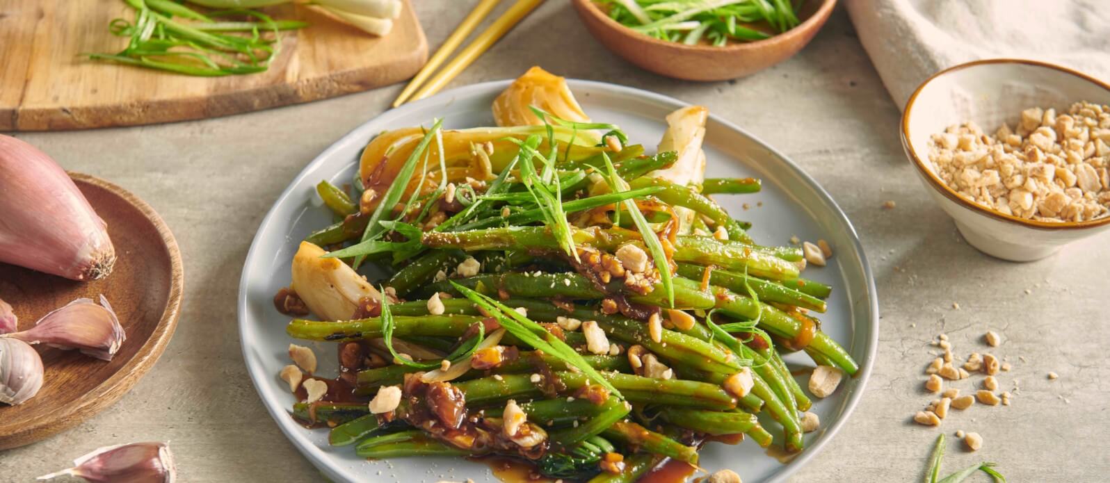 Wokade haricots verts