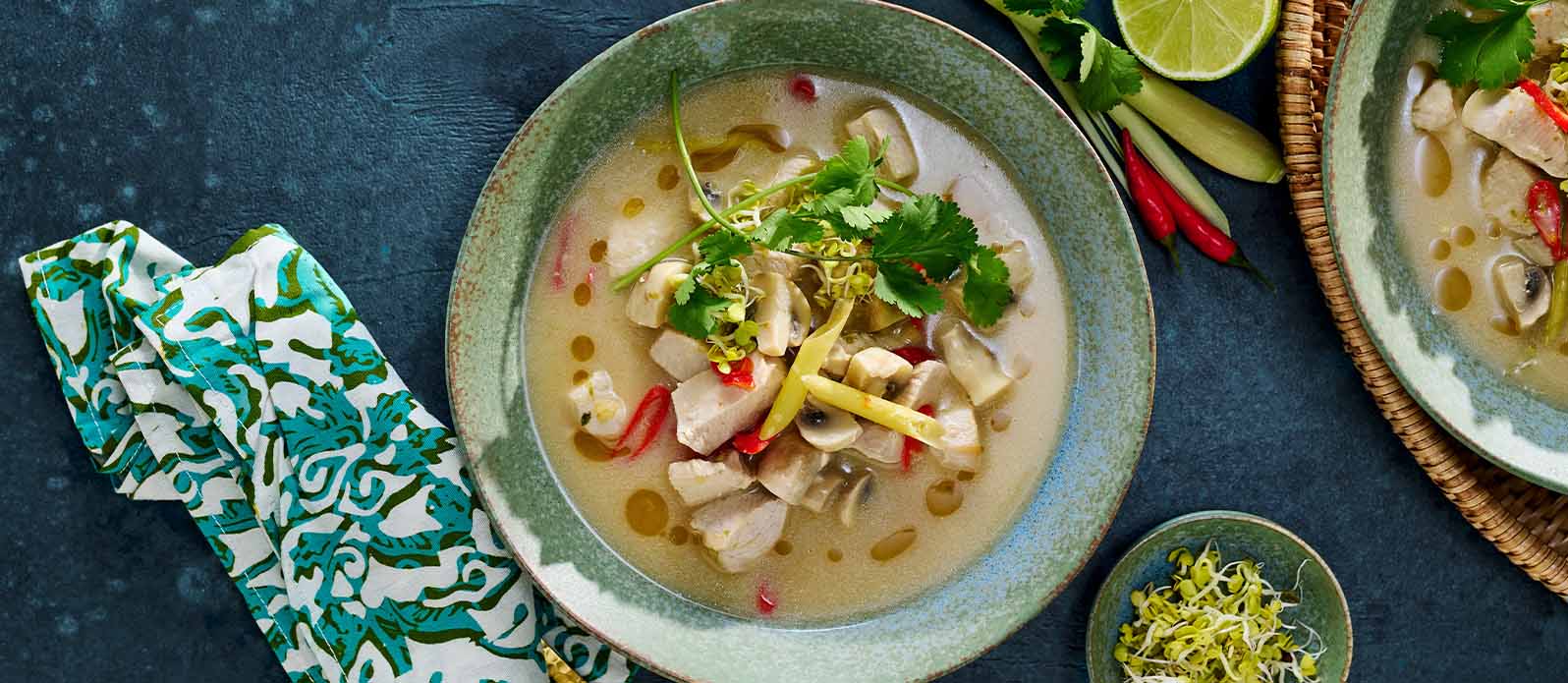 Tom kha gai med kyckling