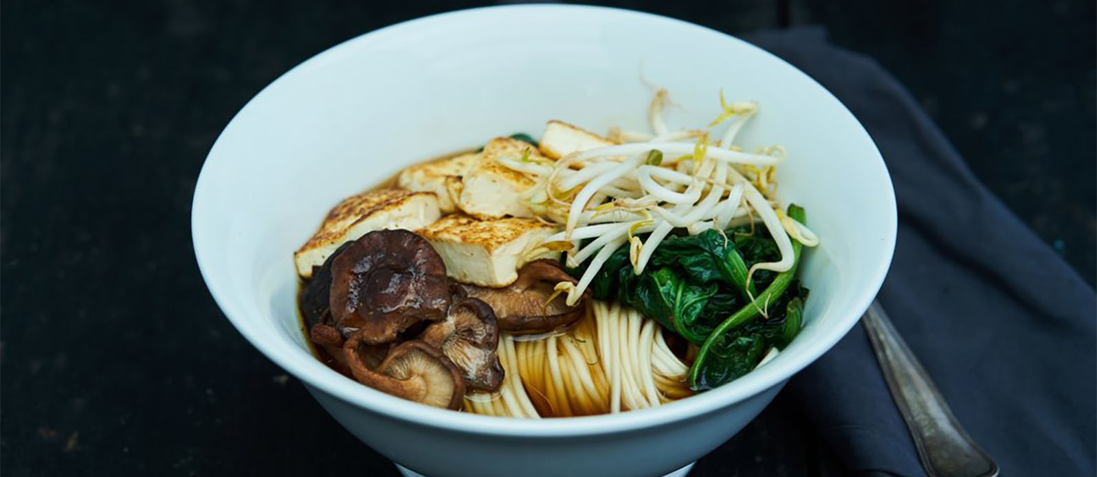 Tofu-nudelsoppa