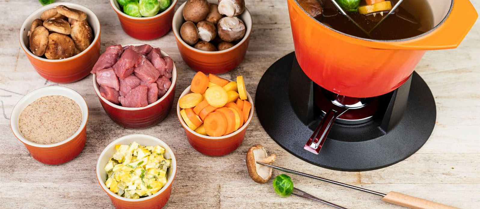 Kalvfondue
