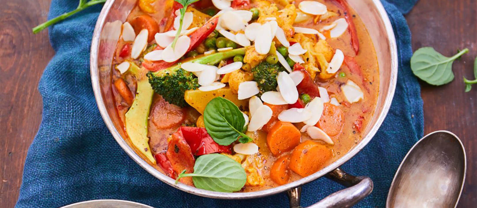 Vegetarisk snabbcurry