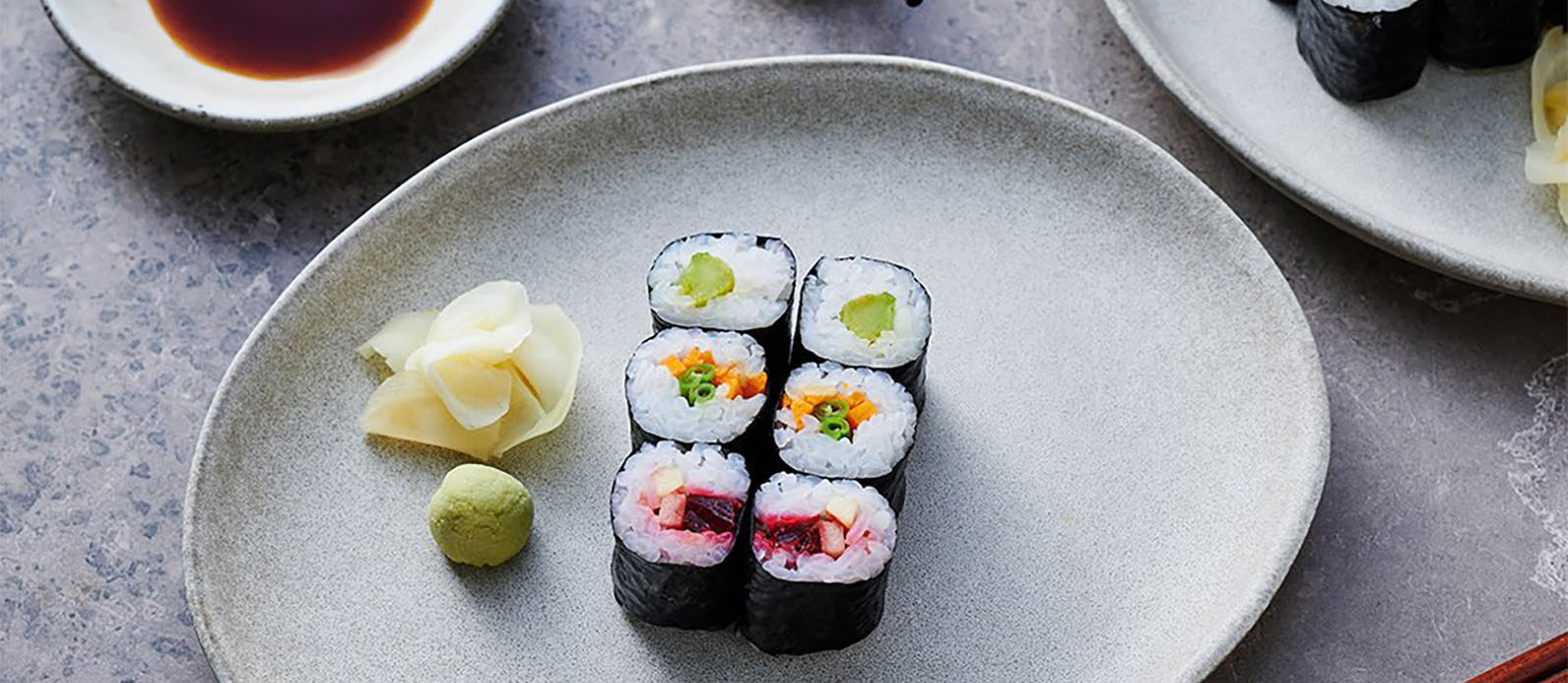 Vegetarisk Maki Sushi – på tre sätt